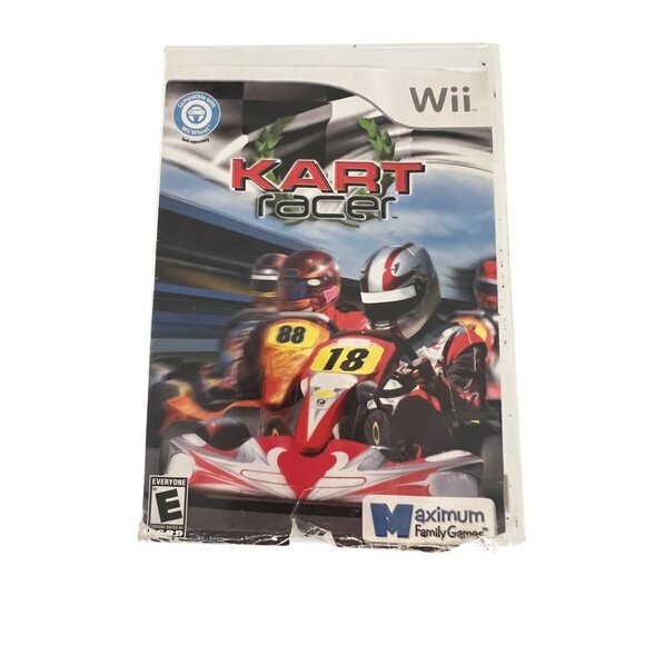 Kart Racer Nintendo Wii Video Game With Case - Picture 1 of 4